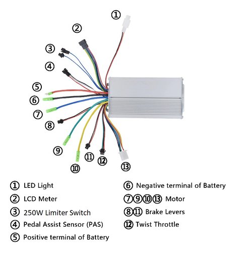 Controller 30A 1000W