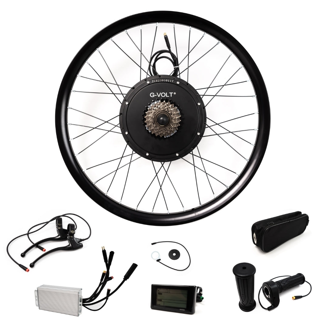 29" 48V 1000W E-Bike Conversion Kit, Waterproof Connections 30MPH